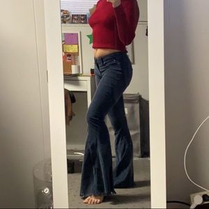 Navy Flare Pants 🦋🦋